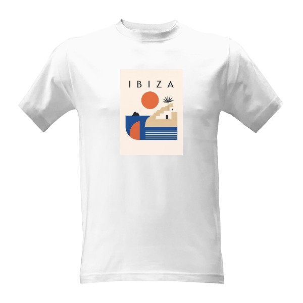 Tričko s potiskem Ibiza Malba Two