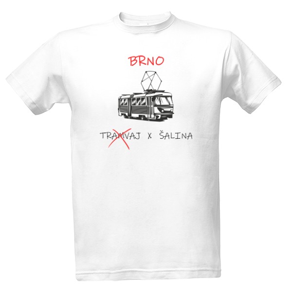 Tričko s potiskem Šalina