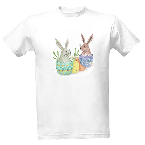 Tričko s potiskem Velikonoce